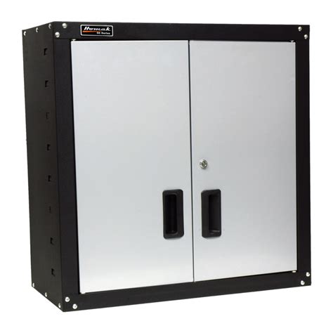 homak 2 door wall cabinet with 2 shelves steel gs00727021|Homak GS00727021 2 Door Wall Cabinet with 2 .